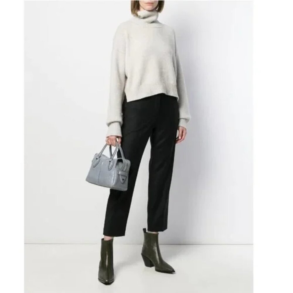 Theory Crop Wool Trousers